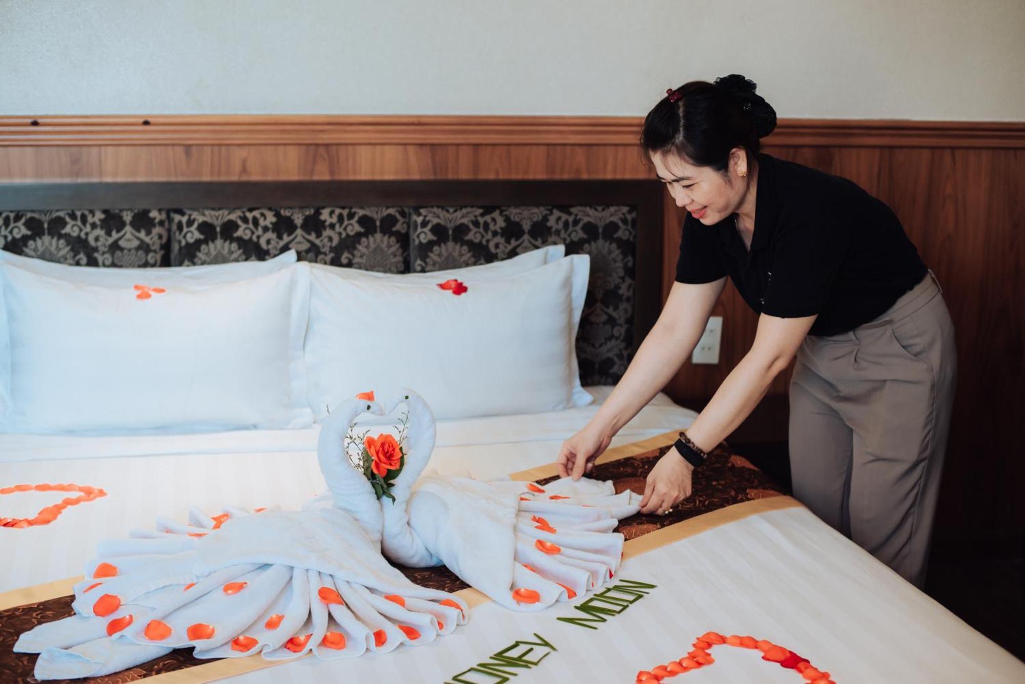 Danaciti Hotel Da Nang Bagian luar foto
