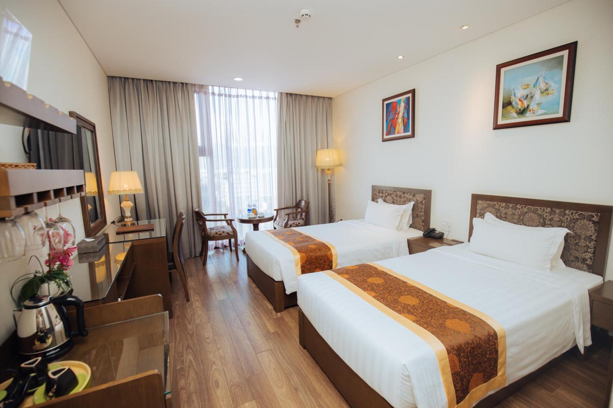 Danaciti Hotel Da Nang Bagian luar foto